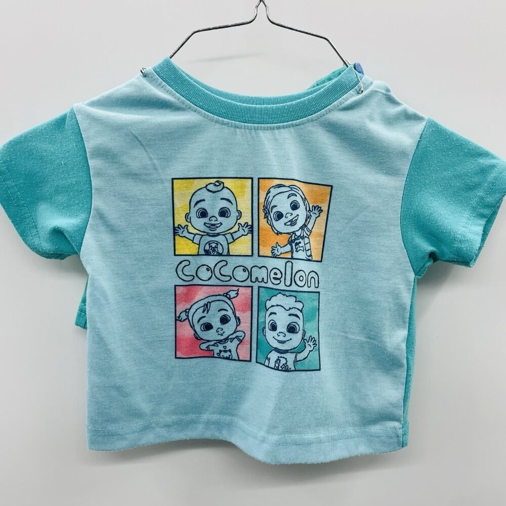Cocomelon Unisex Size‎ 18 Months Short Sleeve Character 2 Piece Pajama Set